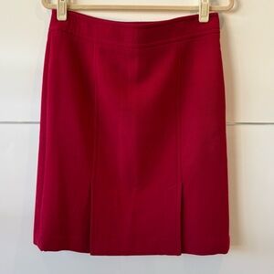 Talbots 8 petite red skirt